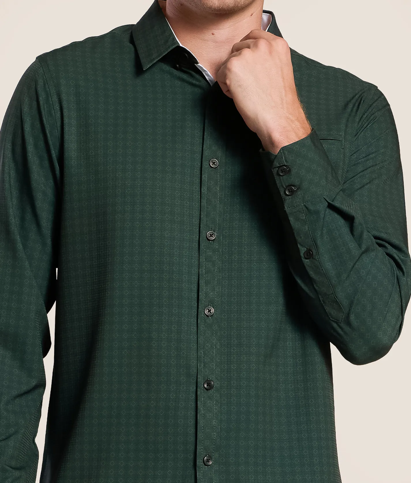 J.B. Holt Ripstop Standard Stretch Shirt Green
