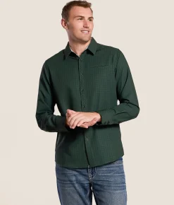 J.B. Holt Ripstop Standard Stretch Shirt Green