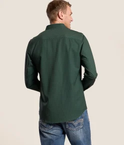 J.B. Holt Ripstop Standard Stretch Shirt Green
