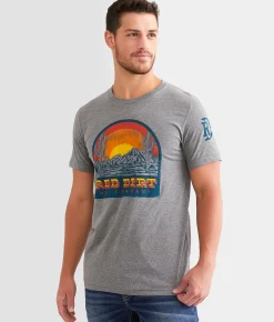 Red Dirt Hat Co. Rise N Shine T-Shirt Deep Heather Best