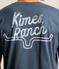 Tops|Graphic T-Shirts | Kimes Ranch Rise Up T-Shirt Indigo
