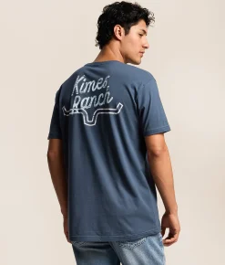Tops|Graphic T-Shirts | Kimes Ranch Rise Up T-Shirt Indigo