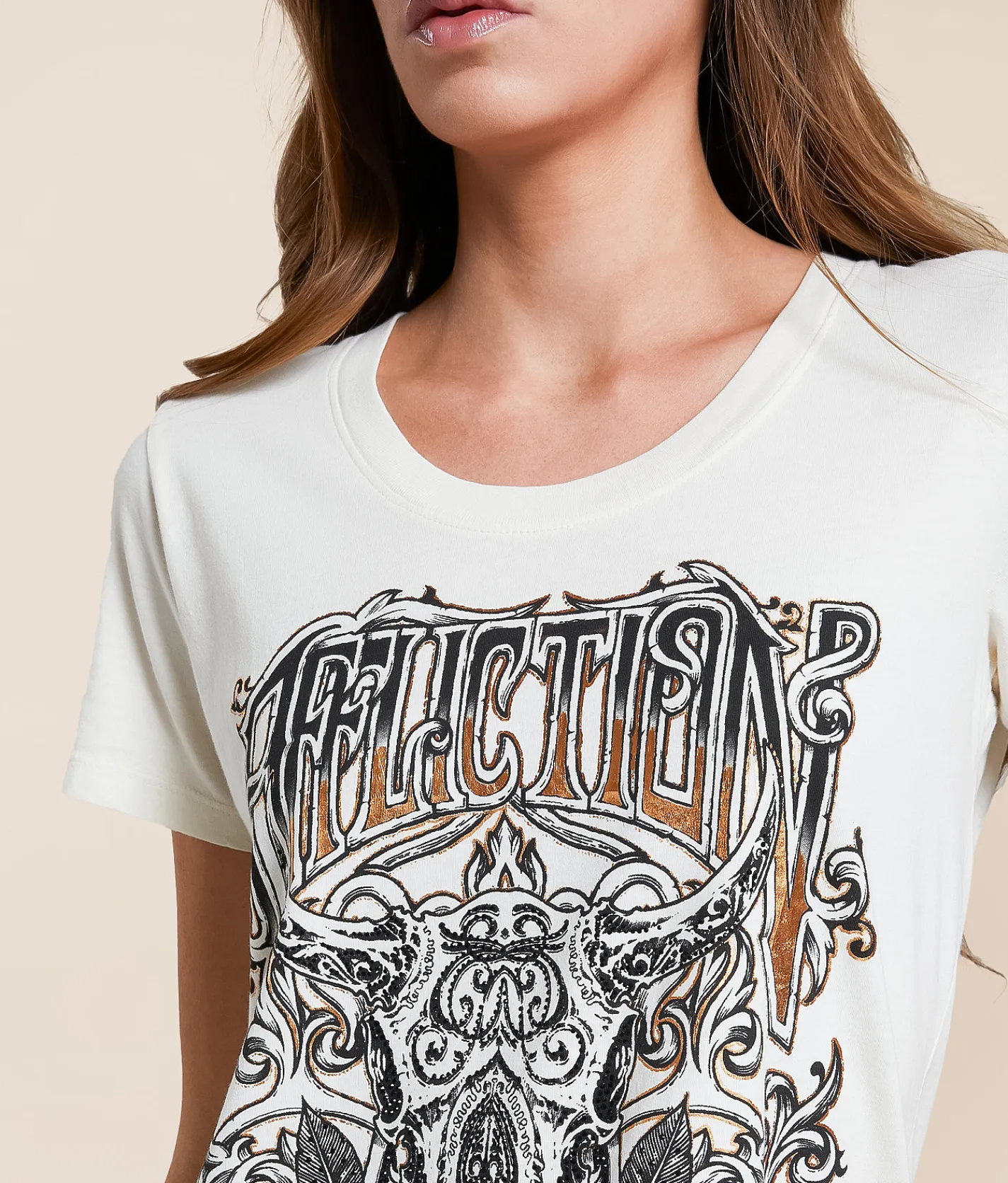 Affliction Risk T-Shirt Mojave White
