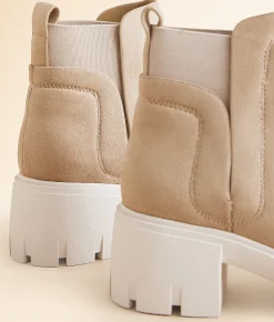 Shoes | Soda Ritah Lug Chelsea Ankle Boot Clay