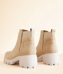 Shoes | Soda Ritah Lug Chelsea Ankle Boot Clay