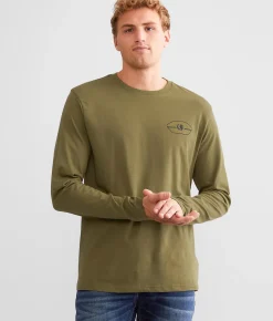 Brixton Ritual Danner T-Shirt Military Olive Clearance