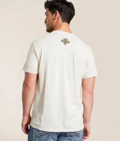 Affliction Rival Chaos T-Shirt Winter White Discount