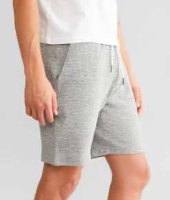 Bottoms|Shorts | BKE River Wash Knit Short Grey Heather