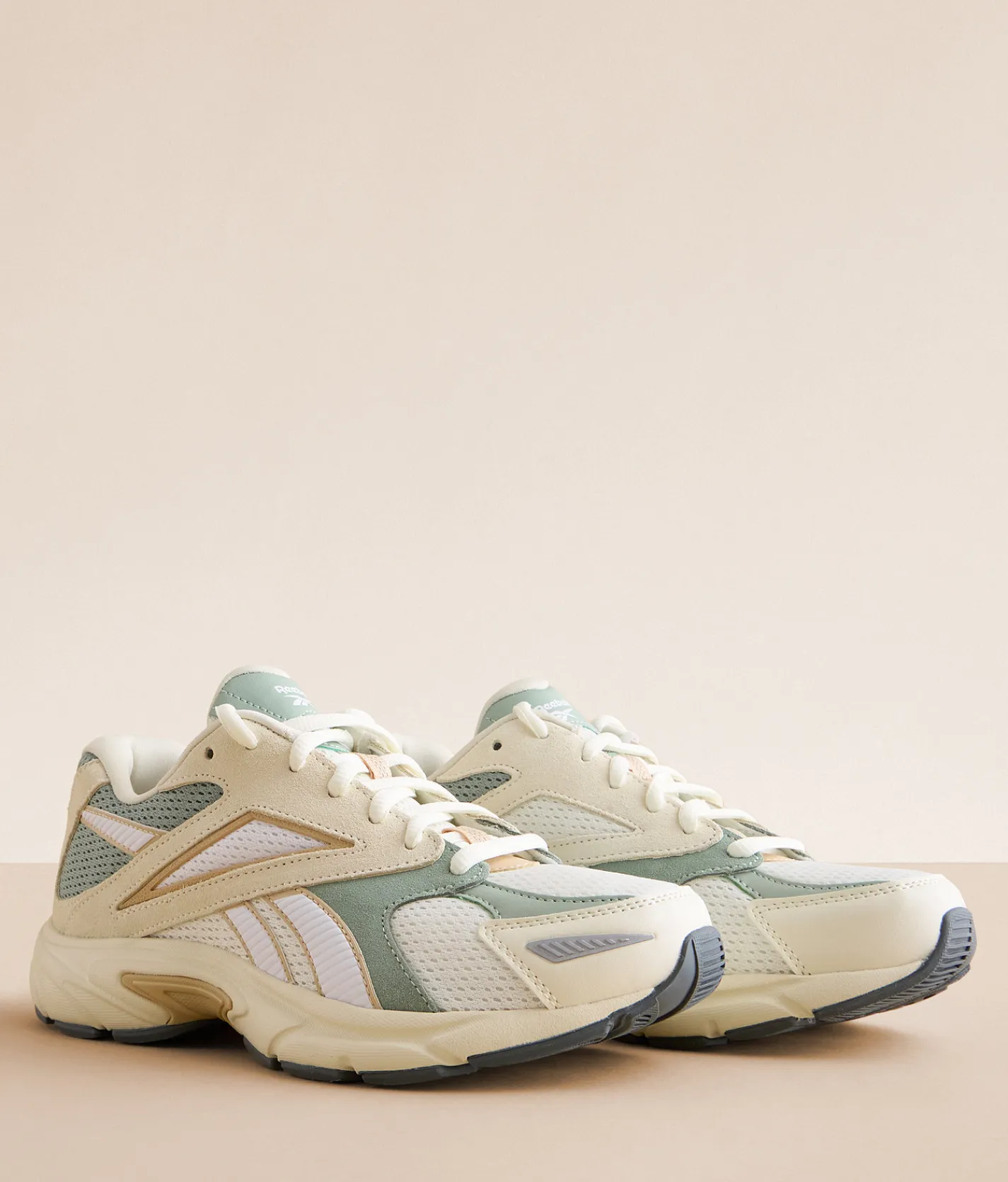 Shoes|Activewear | Reebok® Road Prime Essentials Leather Sneaker Chalk Vintage Chalk