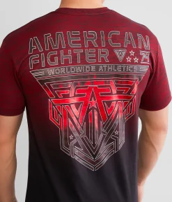 Graphic T-Shirts | American Fighter Robertson T-Shirt Jester Red Black