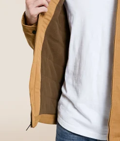Hurley Robson Jacket Khaki Brown Outlet