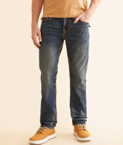 Sale Jeans|Bottoms | True Religion Rocco Relaxed Skinny Stretch Jean Queens Dark Wash