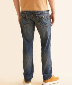 Sale Jeans|Bottoms | True Religion Rocco Relaxed Skinny Stretch Jean Queens Dark Wash