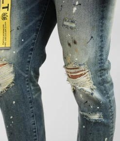 Cult of Individuality Rocker Slim Straight Jean Nimbus Online