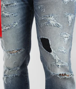 Sale Jeans|Bottoms | Cult of Individuality Rocker Slim Straight Jean Stress