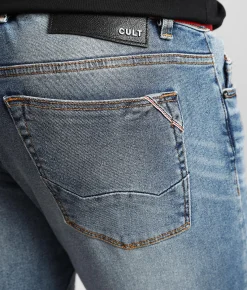 Sale Jeans|Bottoms | Cult of Individuality Rocker Slim Straight Jean Stress