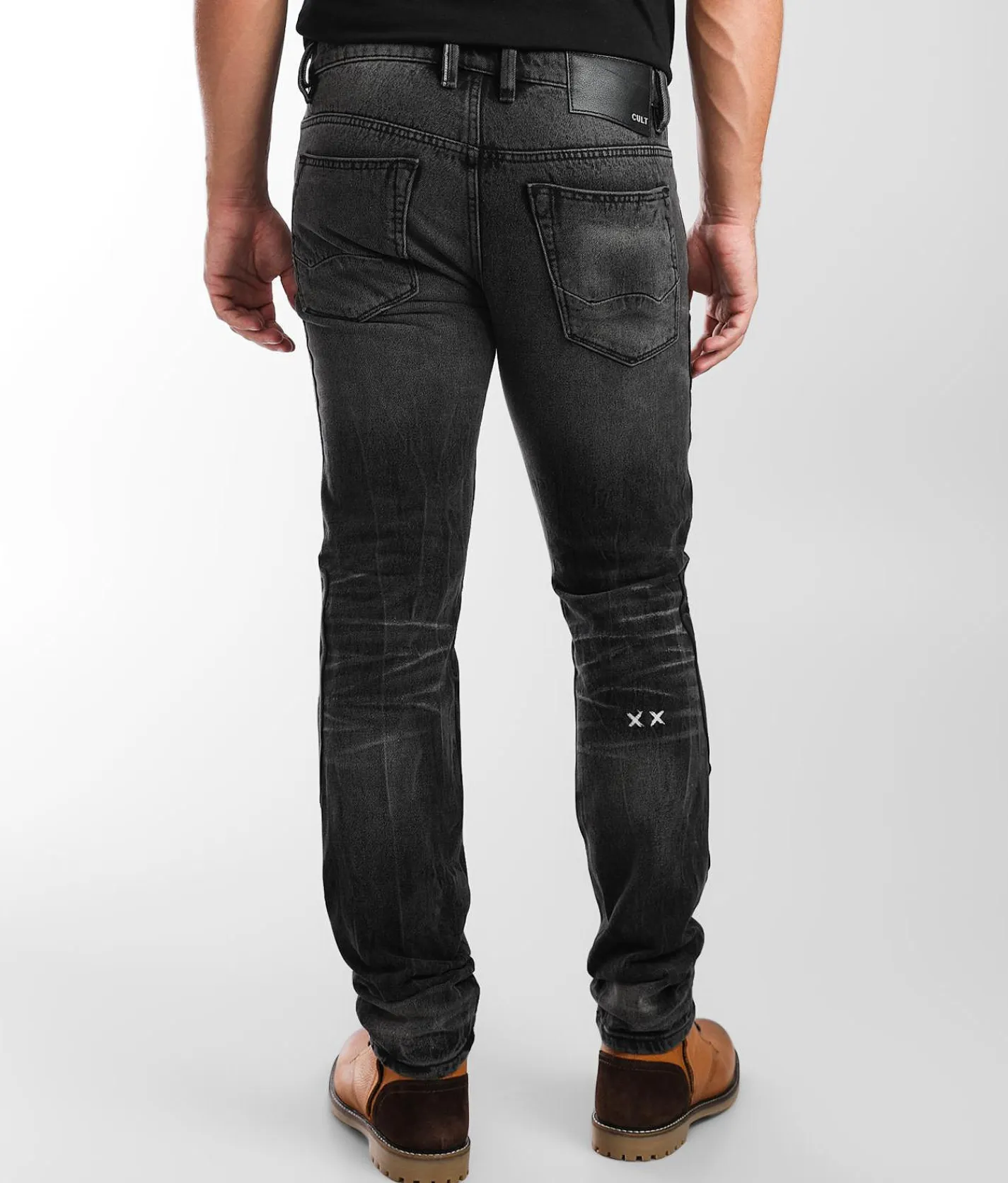 Cult of Individuality Rocker Slim Straight Jean Bones Sale