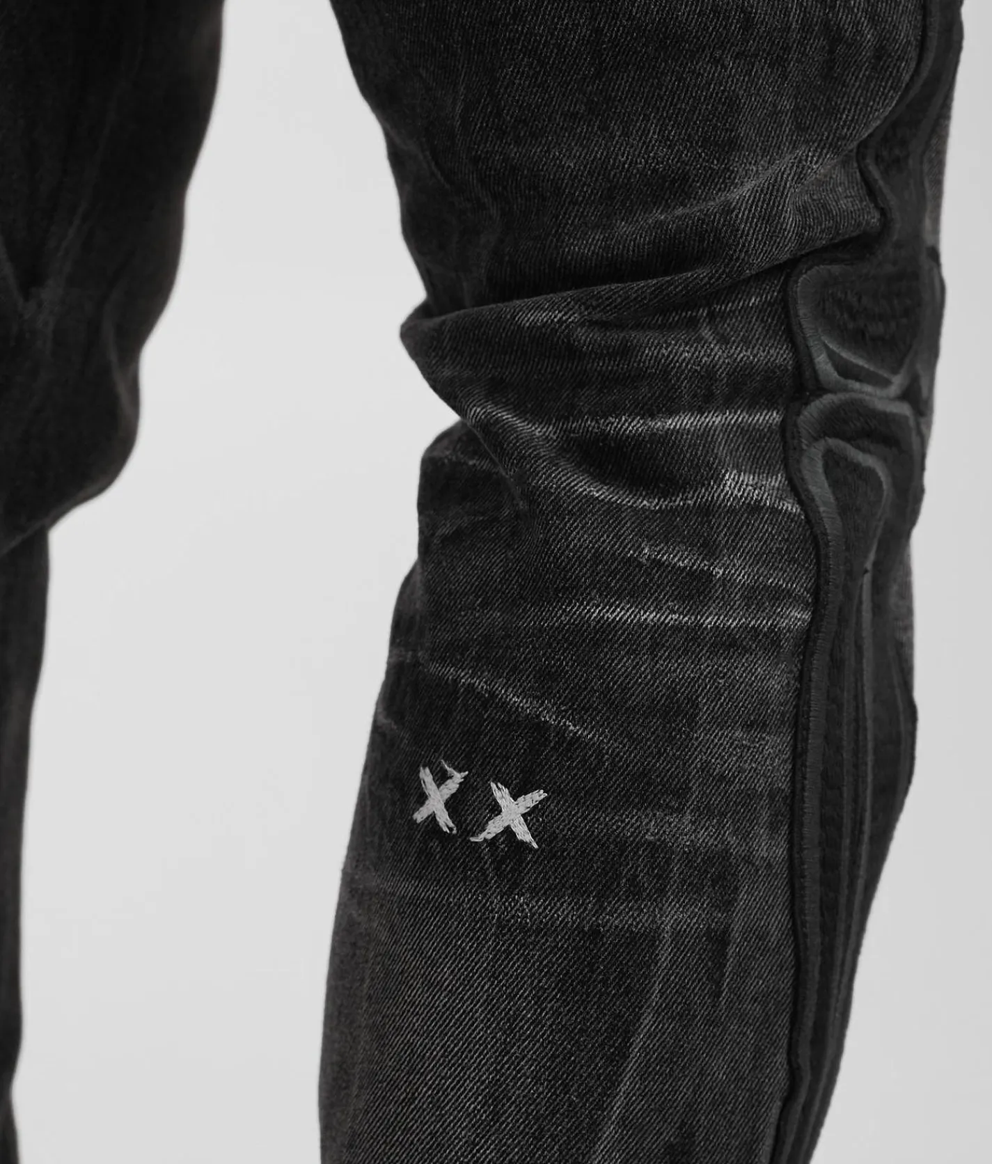 Cult of Individuality Rocker Slim Straight Jean Bones Sale