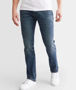 Sale Jeans|Bottoms | Cult of Individuality Rocker Slim Straight Stretch Jean Dark Sand