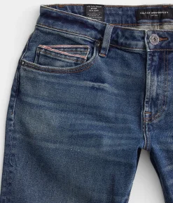 Sale Jeans|Bottoms | Cult of Individuality Rocker Slim Straight Stretch Jean Dark Sand