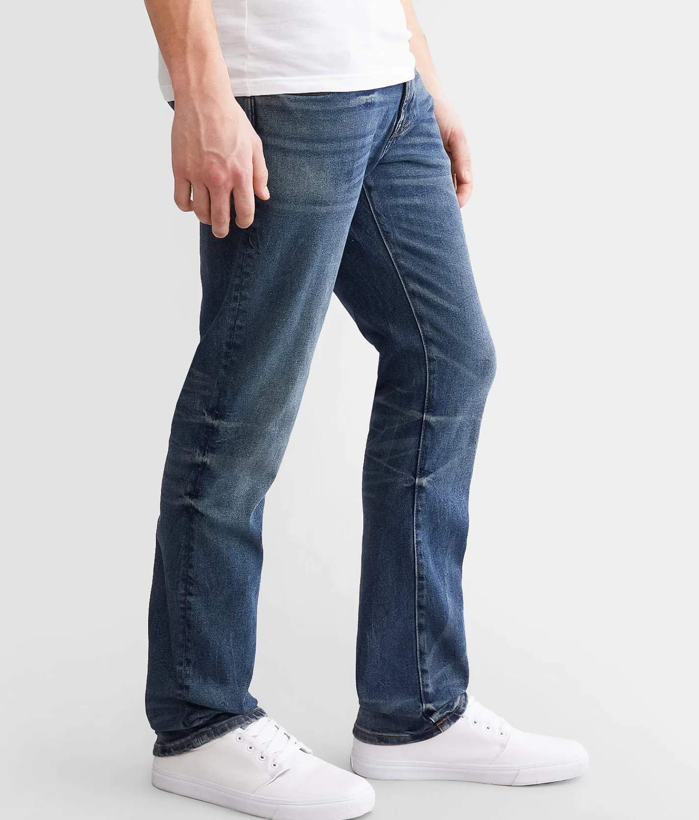 Sale Jeans|Bottoms | Cult of Individuality Rocker Slim Straight Stretch Jean Dark Sand