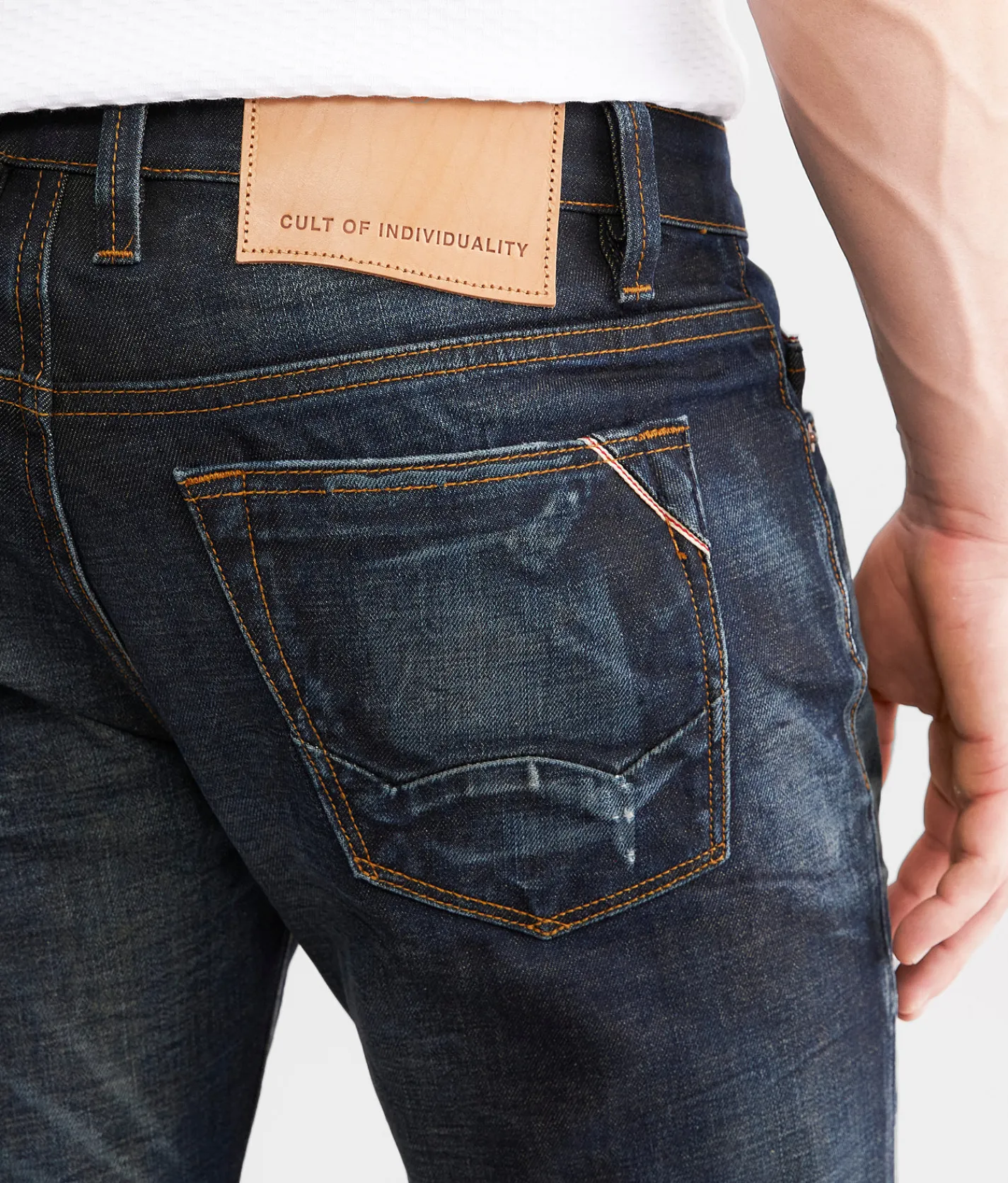 Sale Jeans|Bottoms | Cult of Individuality Rocker Slim Straight Stretch Jean Lennox