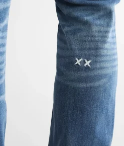 Cult of Individuality Rocker Slim Straight Stretch Jean Rinker
