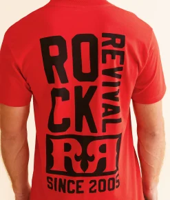 Rock Revival Rocky T-Shirt Fuji Red