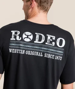 Hooey Rodeo Grande T-Shirt Black