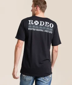 Hooey Rodeo Grande T-Shirt Black