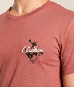 Graphic T-Shirts | Pendleton Rodeo Icon T-Shirt Clay