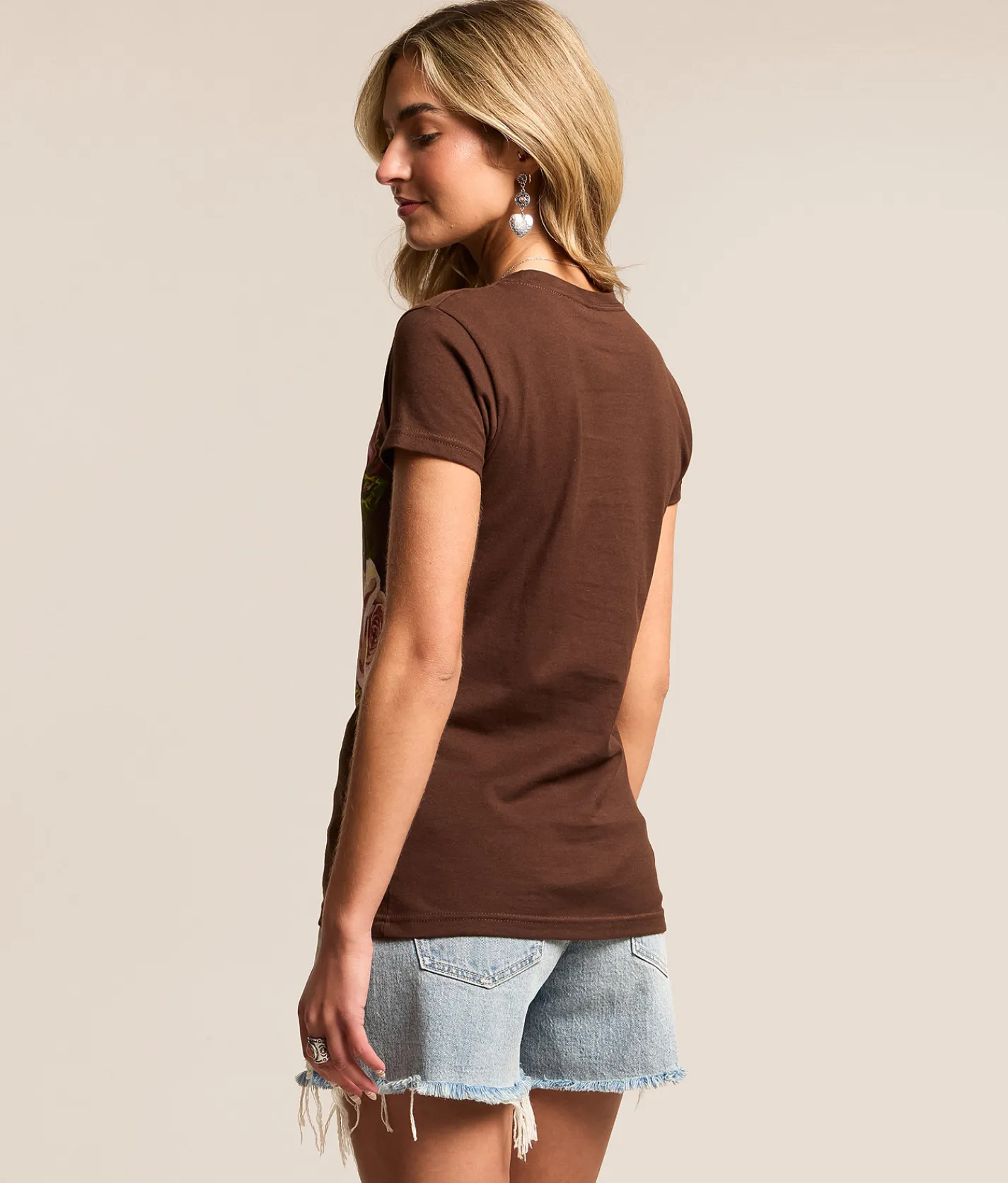 Rodeo Quincy Rodeo Romance T-Shirt Chocolate Brown Best