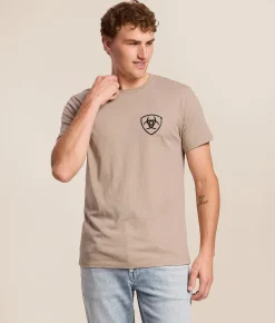 Tops|Graphic T-Shirts | Ariat Rodeo Tombstone T-Shirt Brindle Heather