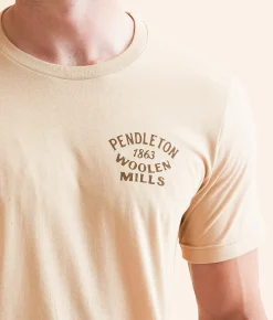 Pendleton Rodeo T-Shirt Tan Hot