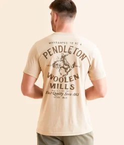 Pendleton Rodeo T-Shirt Tan Hot