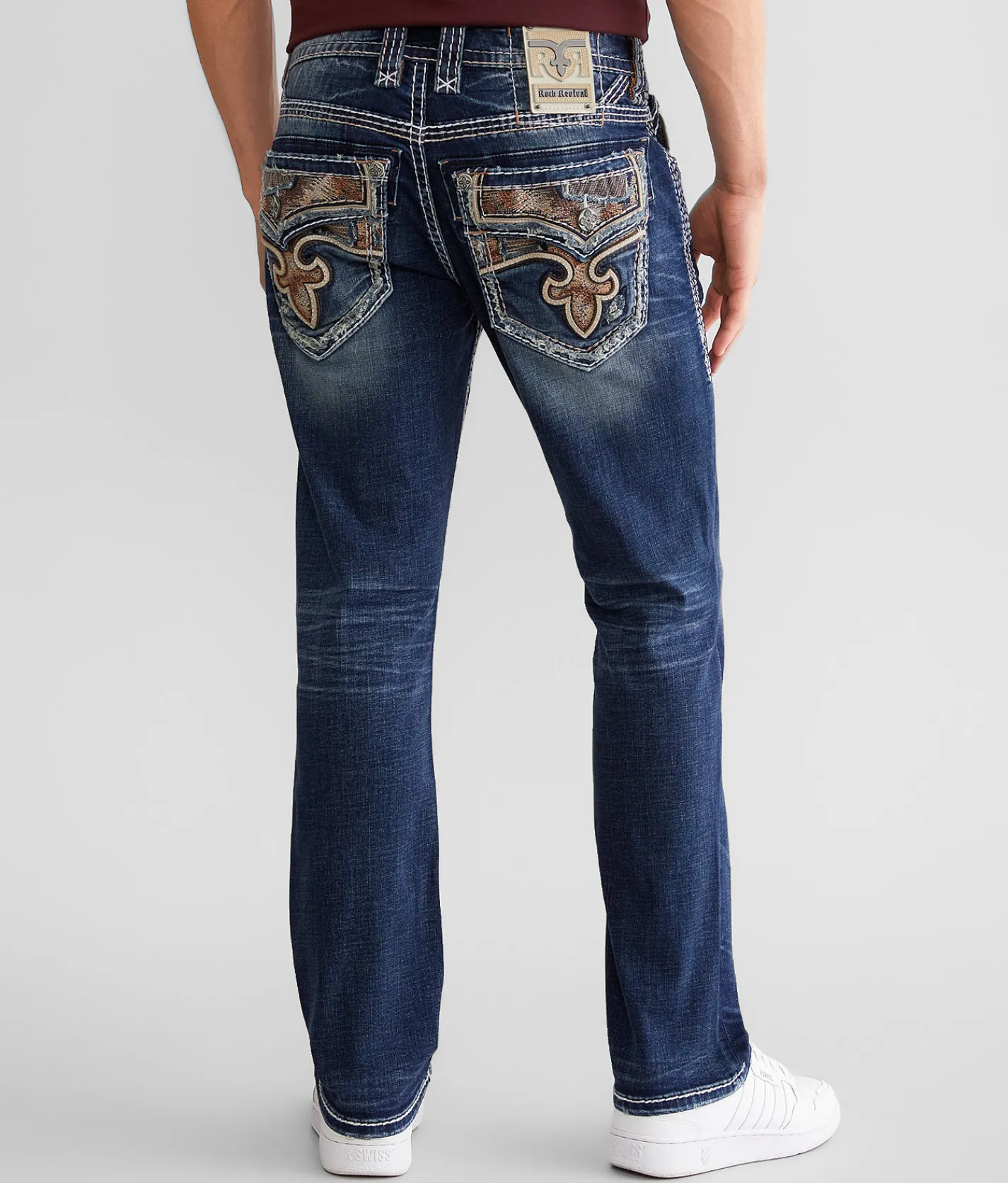 Rock Revival Rolf Slim Straight Stretch Jean Rolf SJ204 Sale