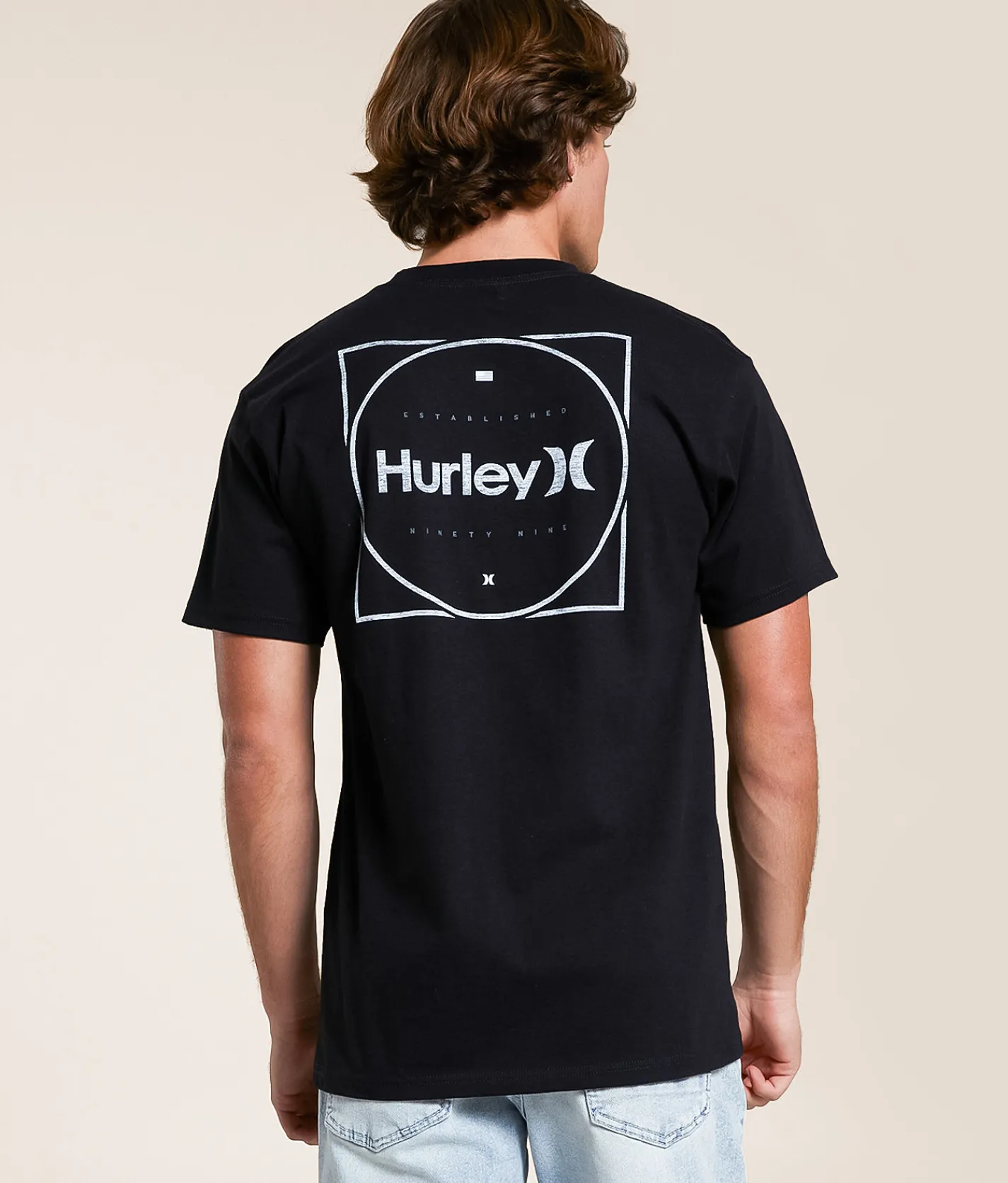 Hurley Roller T-Shirt Black Clearance
