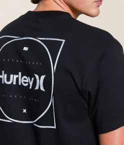 Hurley Roller T-Shirt Black Clearance