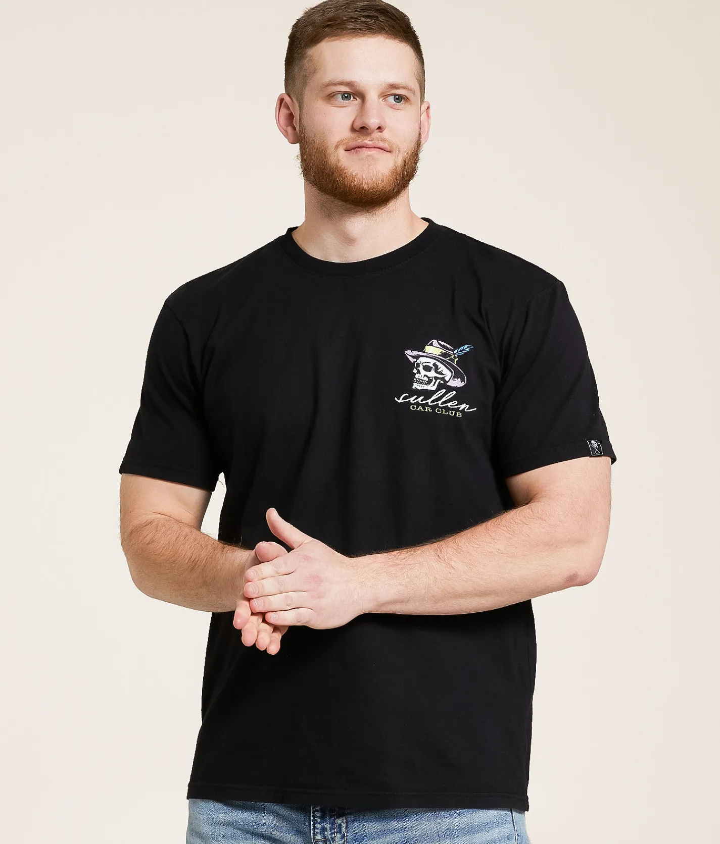 Graphic T-Shirts | Sullen Rollin' Hard T-Shirt Jet Black