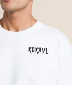 Tops|Graphic T-Shirts | Rock Revival Roman T-Shirt White