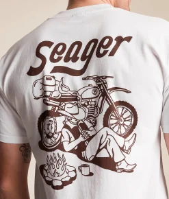 Seager Romero T-Shirt White Discount