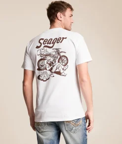 Graphic T-Shirts | Seager Romero T-Shirt White