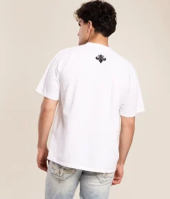 Tops|Graphic T-Shirts | Affliction Rome T-Shirt White