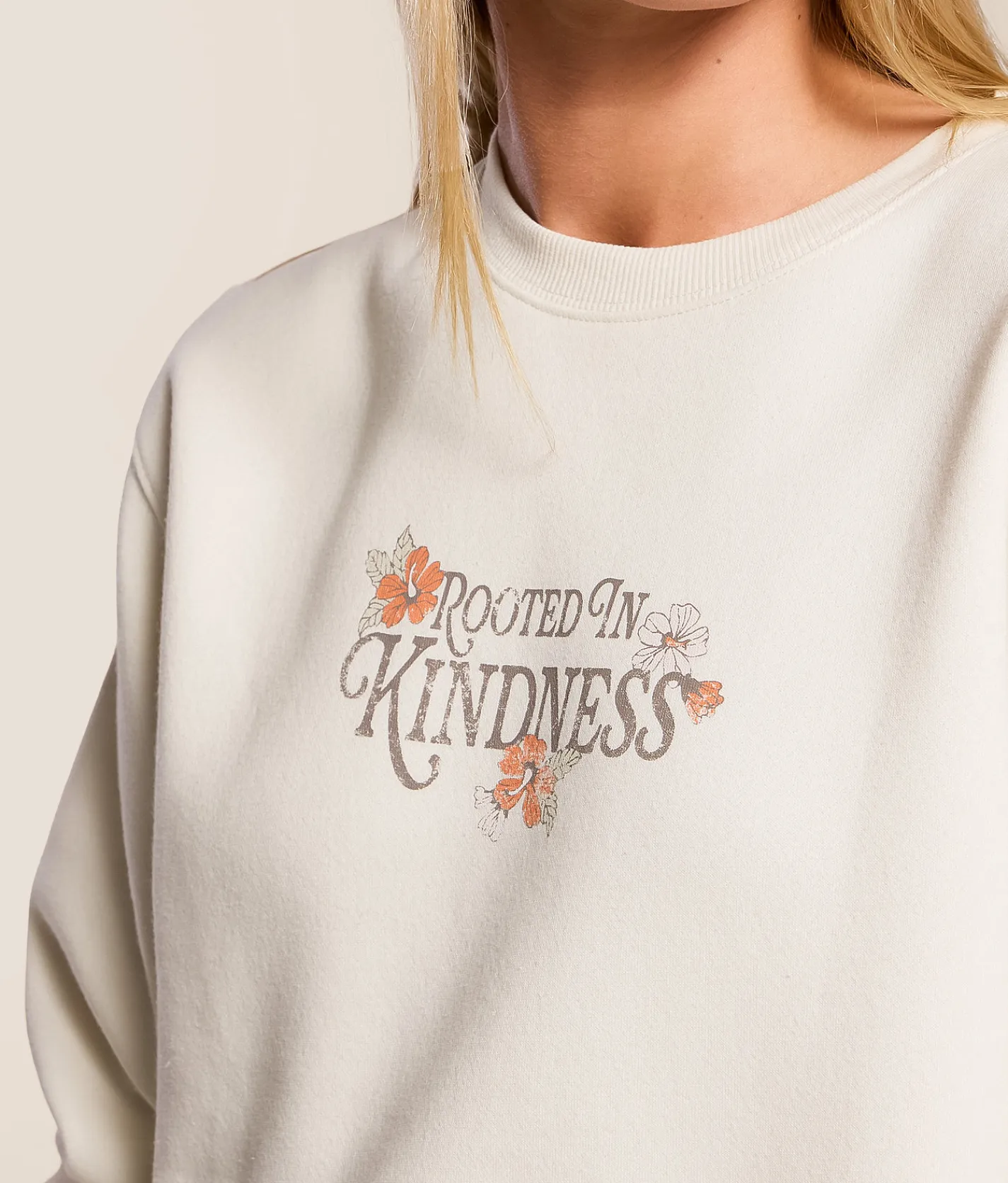 Tops | Modish Rebel Rooted In Kindness Pullover Natural