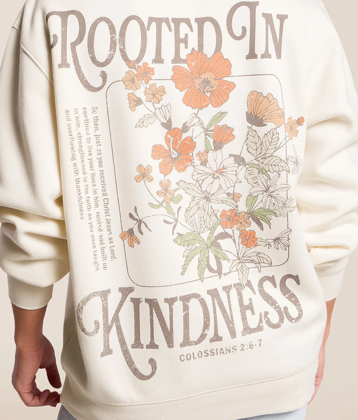 Tops | Modish Rebel Rooted In Kindness Pullover Natural