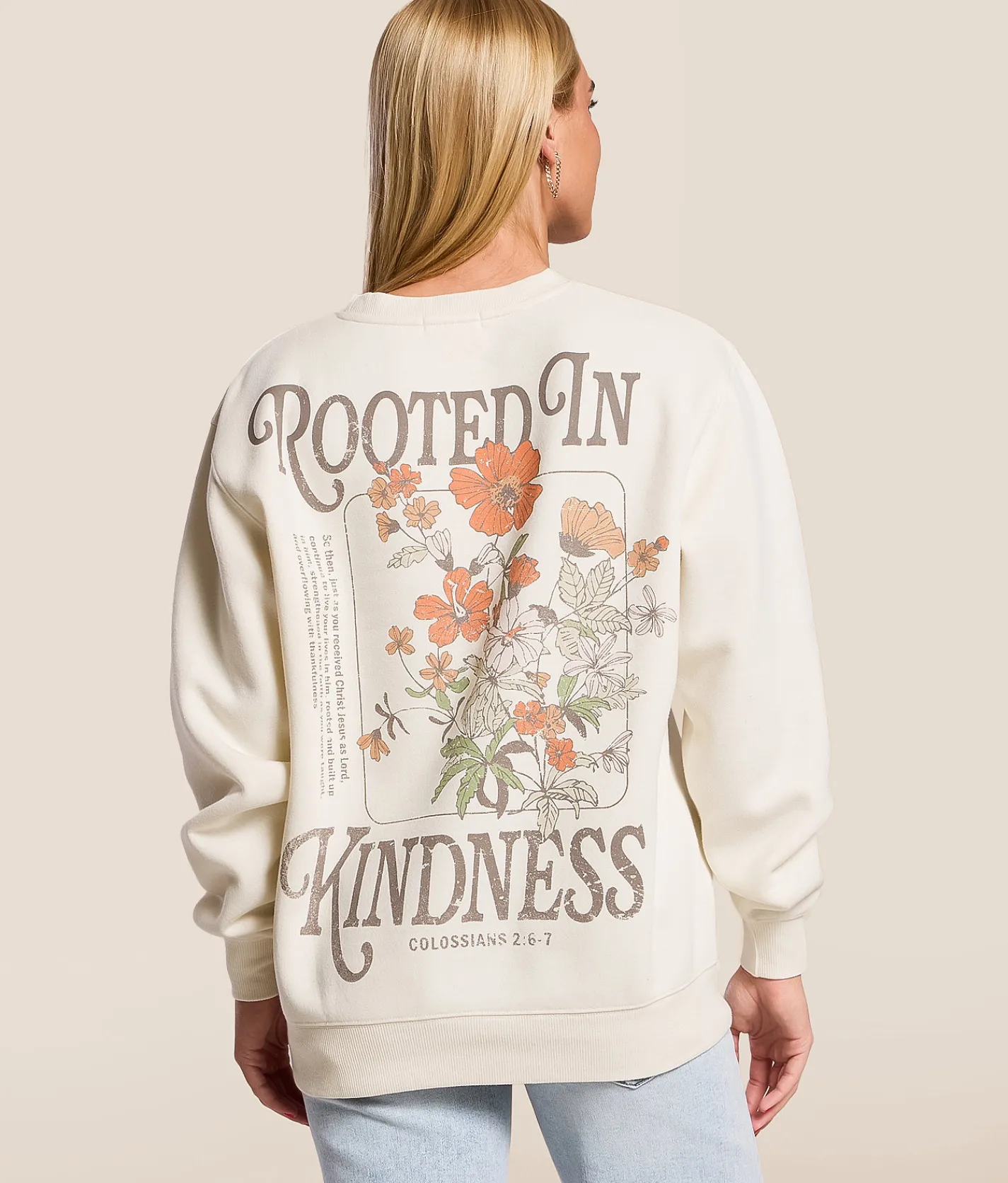 Tops | Modish Rebel Rooted In Kindness Pullover Natural