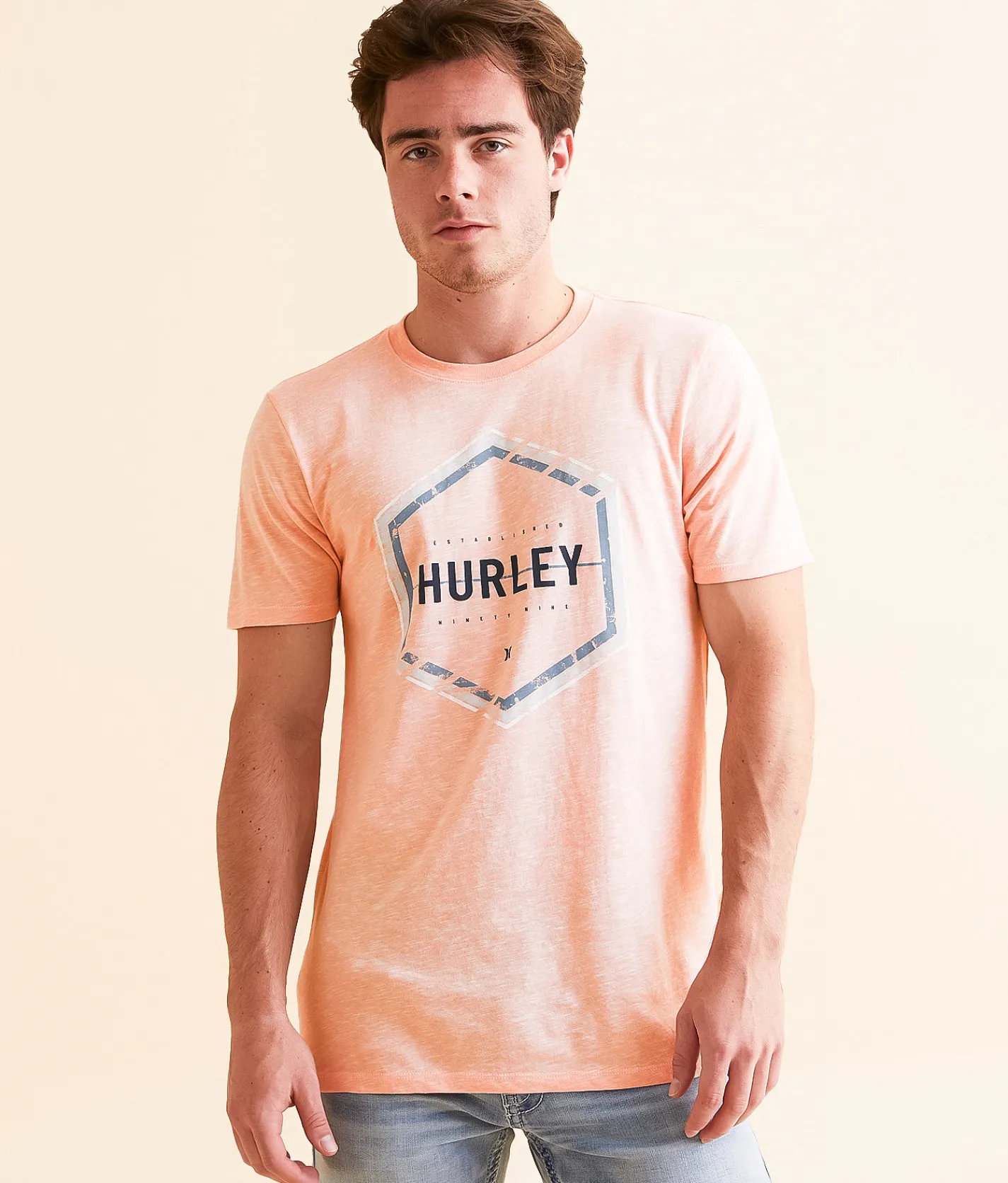Graphic T-Shirts | Hurley Roots T-Shirt Papaya Punch