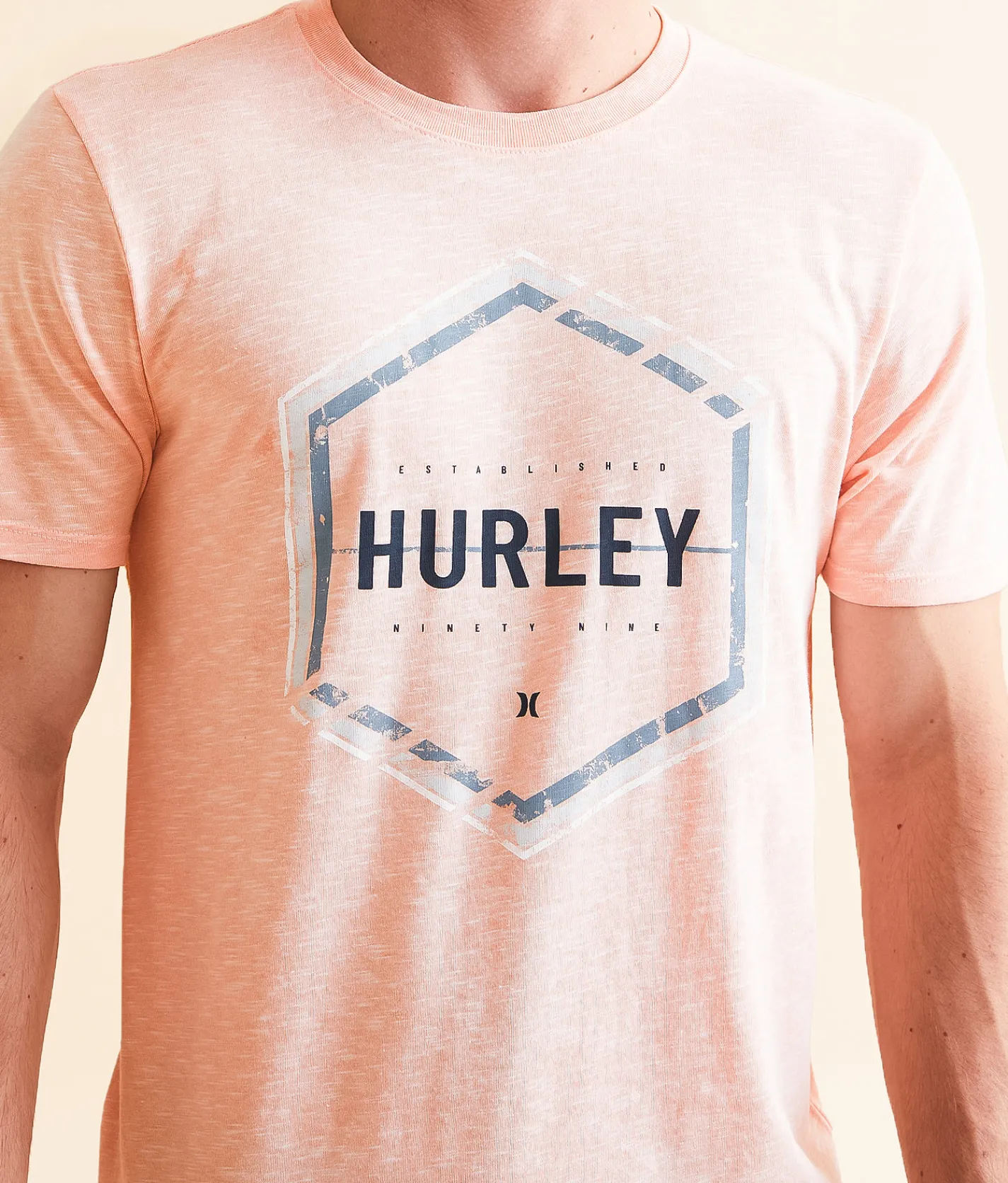Graphic T-Shirts | Hurley Roots T-Shirt Papaya Punch