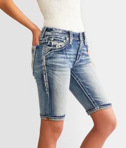 Rock Revival Rosalie Mid-Rise Bermuda Stretch Short Rosalie MU205 Online