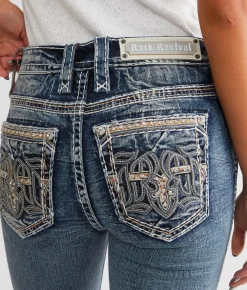 Jeans|Bottoms | Rock Revival Rosalie Mid-Rise Boot Stretch Jean Rosalie MB203